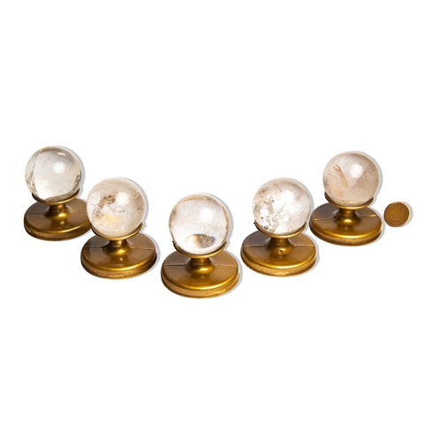 05 Esfera Cristal Pedra Natural 40 a 45mm 90 a 120g Tipo A