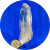 Ponta Cristal Lemúria Bruta Natural Tipo B 13,9cm 333g - Distribuidora CristaisdeCurvelo
