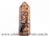 Ponta Turmalina Preta no Feldspato Grande 39cm Cod 112380