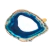 Chapa de Ágata Azul Porta Frios Bandeja Pedra Natural 134676 - buy online