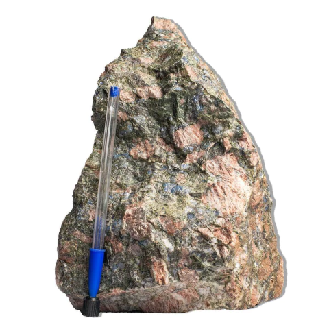 01 Riolita Rosa Pé Serrado 15 a 25cm 4 a 6kg Tipo B