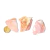 03 Opala Rosa Natural Pedra Bruta 20 a 60mm 10 a 25g