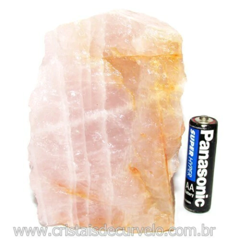 Quartzo Rosa Pedra Bruto Natural Para Colecionar Cod 116227