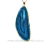 50 Pingente Chapa de Agata Azul Envolto Dourado ATACADO - comprar online