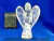Escultura Anjo Quartzo Cristal Pedra Natural 4 a 5 cm 60gr
