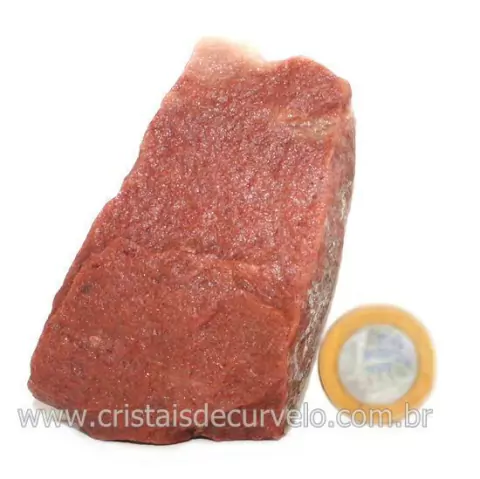 Cristal Vermelho ou Quartzo Vermelho Pedra natural Cod 128300