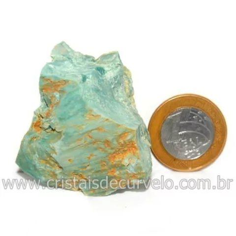 Turquesa Bruta Extra Pedra Natural Para Coleçao Cod 128963
