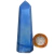05 Ponta Quartzo Azul 11 a 12 cm 200 g Pedra Natural Tipo B