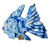 Escultura Peixe Esculpido Sodalita Azul 1,7Kg 26cm - comprar online