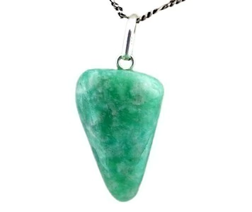 Colar Pedrinha Amazonita Montagem Pino Dourado