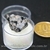 Obsidiana Flocos de Neve Pedra Natural Amostra Estojo Cod 126967