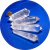 Voguel Biterminado Quartzo Cristal 12 Faces 9 a 12cm Tipo B