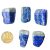 01 Lapis Lazuli ou Lazurita Pedra 30mm Rolado Natural de Garimpo