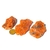 03 Calcita Laranja Bruto Esoterismo 25 a 50g 4 a 6cm Tipo A - loja online