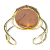 Bracelete Pedra Sintética Fixo Grande Pedra do Sol - comprar online
