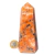 01 Ponta Calcita Laranja Pedra Natural 15 a 16 cm Tipo A - comprar online