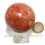Esfera Hematoide Multicor Bola Pedra Natural de Garimpo Cod 129734