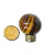 Esfera Olho de Tigre Pedra Natural Pequena 25 a 30mm - comprar online
