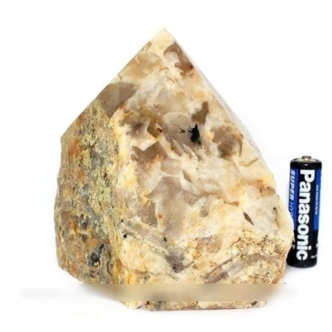 Ponta Turmalina no Feldspato Ponta Lápis Base Serrada cod 134224