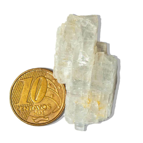 01 Petalita Pedra Bruto Natural 10 a 25g 3 a 6cm Classe B