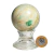01 Esfera Jade Verde Lapidado 400 a 450g Aprox 7cm Tipo C