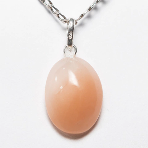 05 Pingente Mini Cabochão Quartzo Goiaba Natural Pino Prata 950 Atacado