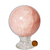 Esfera Quartzo Rosa Media Pedra Natural Classe B 10cm 1,54Kg - comprar online