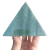 Piramide Quartzo Verde Pedra Natural Classe B 6,8cm 568g