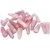 10 Mini Pontinha Quartzo Rosa Pedra Extra Natural 25 a 45m Atacado - comprar online