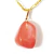 Colar Pedrinha Cherry Rosa Rolado Montagem Pino Dourado - buy online