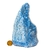 01 Quartzo Azul Pedra Pé Serrado 10 a 20cm 700 a 900g Tipo B - Distribuidora CristaisdeCurvelo