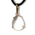 Conjunto Anel Brinco E Pingente Cristal Natural Banho Ouro - loja online