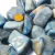 1 Kg Quartzo Azul Rolado Pedra Natural G 30 a 45mm Classe C - loja online