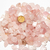 3 Kg Quartzo Rosa Rolado Pedra Natural PP 5 a 10mm Classe C na internet