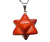 05 Pingente Merkabah Jaspe Vermelho Pino Prateado Atacado - comprar online