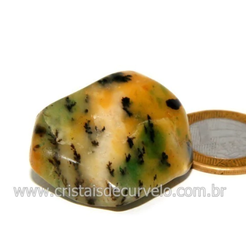 Jadeita Verde ou Jade Verde com Dendrita Pedra Natural Cod 134349