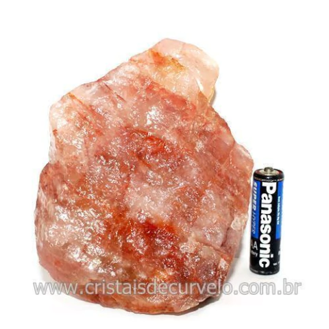 Hematoide Vermelho Natural Quartzo Cristalizado Cod 118323