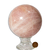 Esfera Quartzo Rosa Grande Pedra Natural Classe C 11cm 1.9Kg