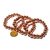 Pulseira Bolinha Pedra Hematita Rose Gold Fio Silicone na internet