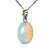 Colar Cabochão Oval Pedra da Lua 20mm Pino Prata 950 - buy online