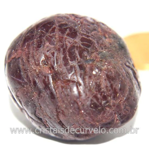 Rodolita Granada Rolado Pedra Natural de Garimpo Cod 134890