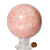 Esfera Quartzo Rosa Grande Pedra Natural Classe A 12cm 2,5Kg