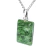 Colar Retangulo Jadeita Verde Prata 950 Pino - comprar online