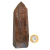 Ponta Bronzita Lapidado Sextavado Natural 10 a 13 cm Tipo A na internet
