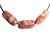 03 Barril Furado Longitudinal Pedra Hematoide Multicor 25mm - comprar online