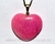 10 Pingente Coraçao AMAZONITA PINK Pedra Natural Pino Dourado ATACADO