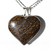 03 Pingente Coração Bronzita Pedra Natural Prateado Atacado - buy online