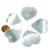 03 Coração Selenita Pedra Natural Polido 3,5 a 4 cm Tipo A - loja online
