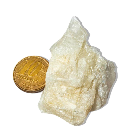 01 Petalita Pedra Bruto Natural 25 a 50g 4 a 7cm Classe B