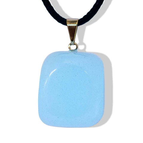 Colar Pedrinha Fosforescente Rolada Montagem Dourado - comprar online